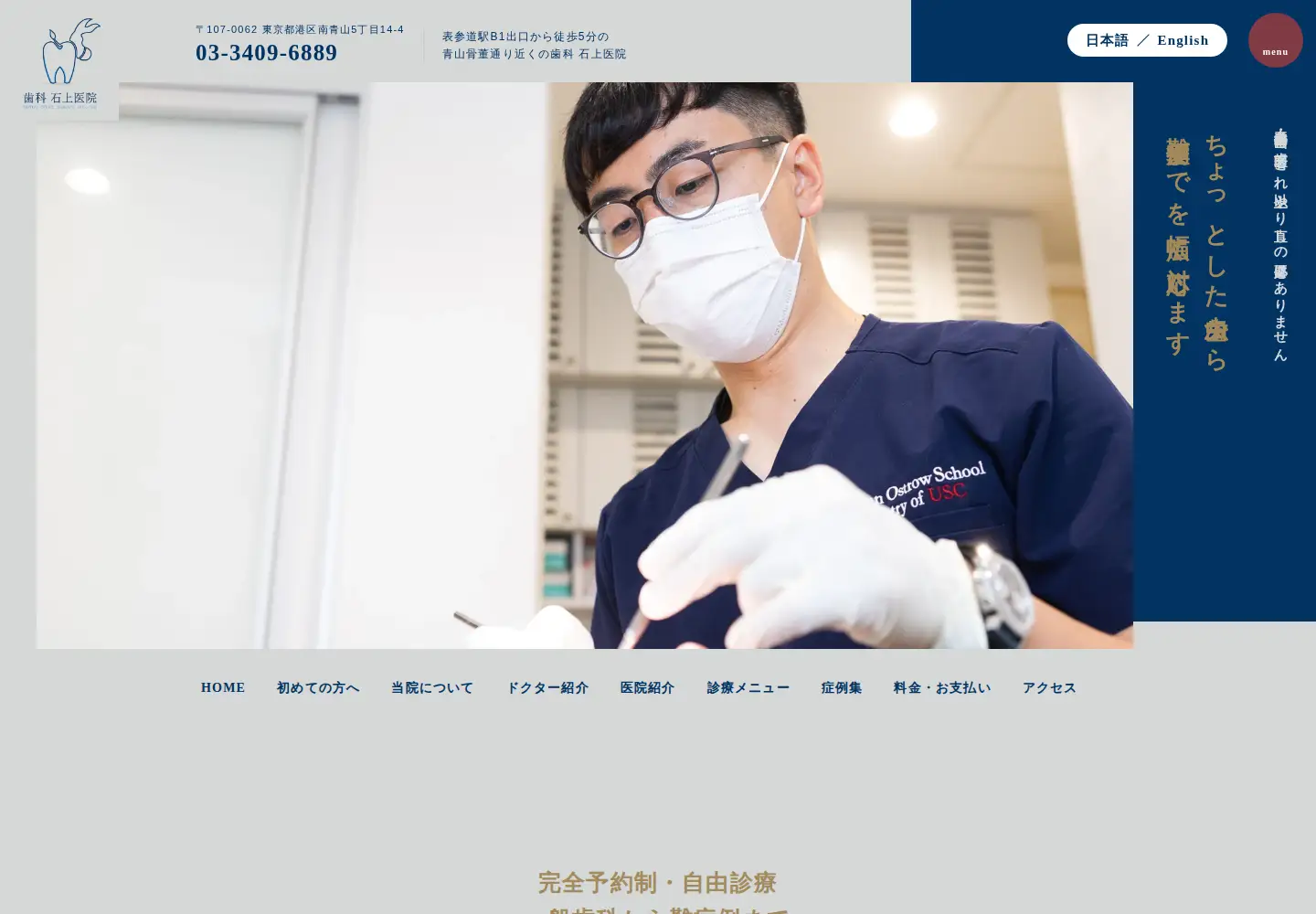 Screenshot of ishigamiddsphd.com