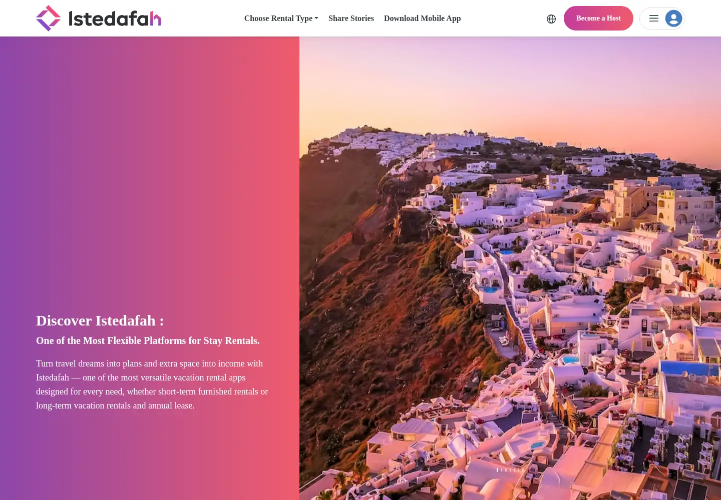 Captured homepage of istedafah.com in the current scan