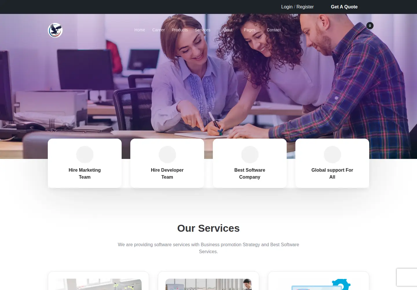 Captured homepage of itbazars.com in the current scan