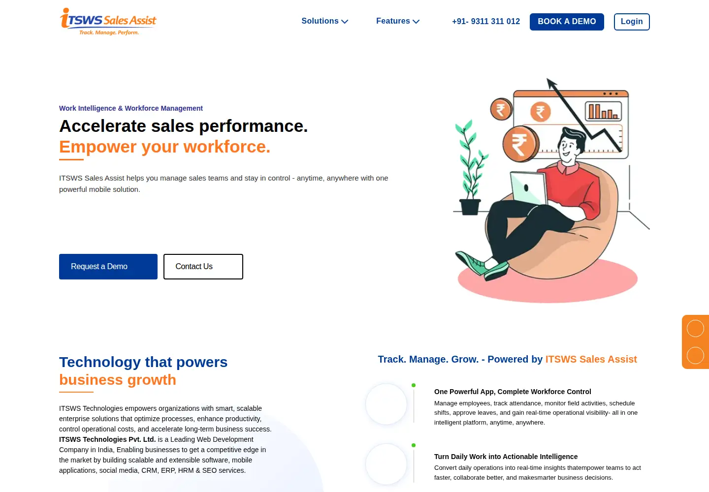 Screenshot of itswsassist.com