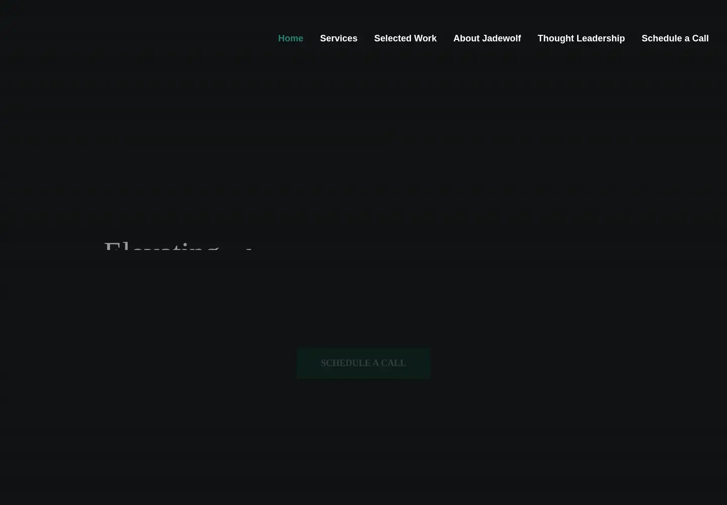 Screenshot of jadewolfmarketing.com