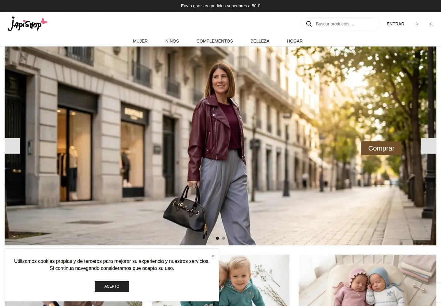 Screenshot of japishop.com