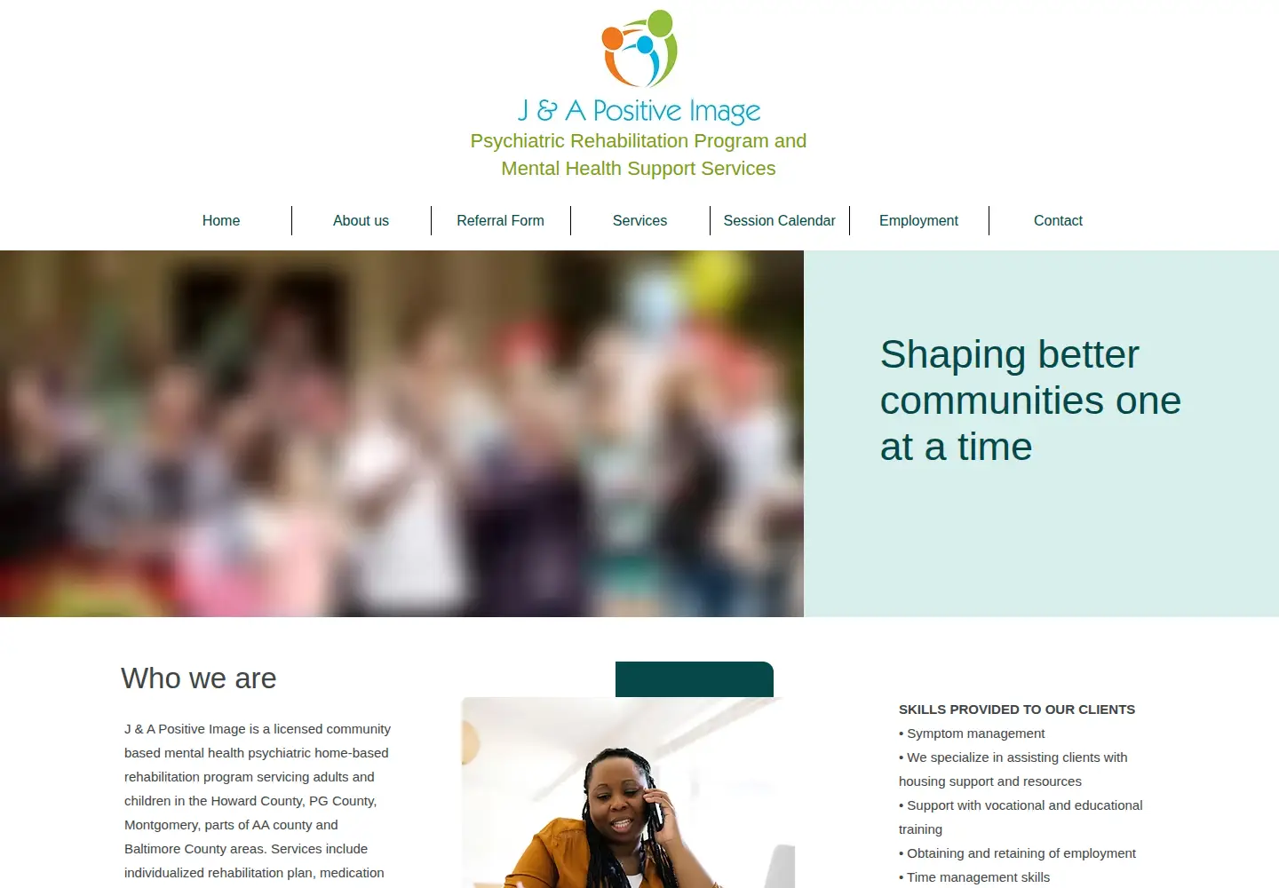 Screenshot of japositiveimage.com