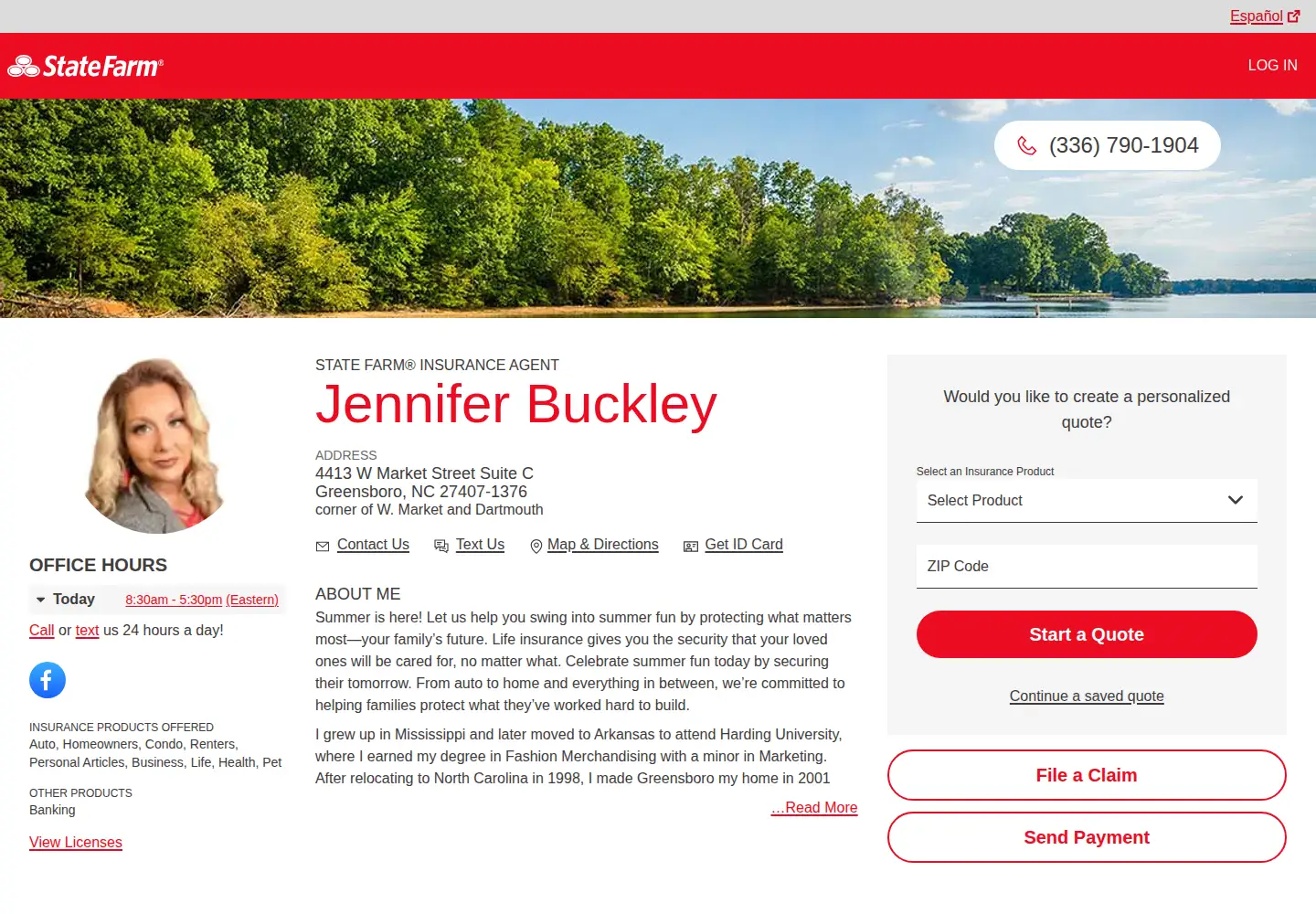 Screenshot of jenuallyjennifer.com