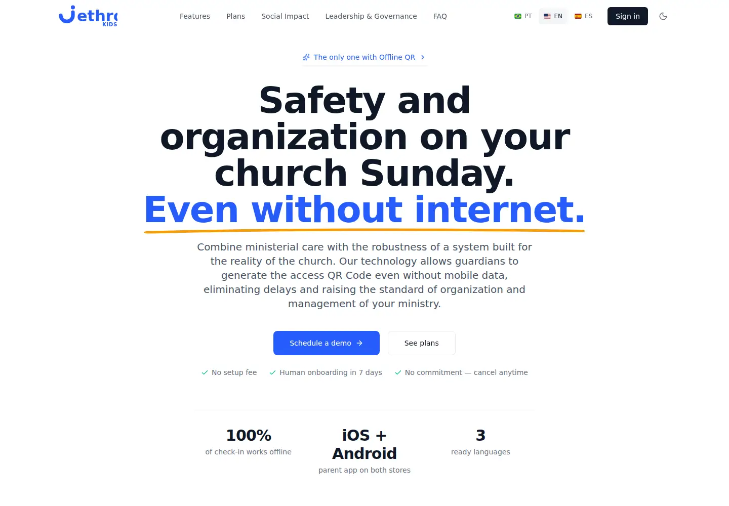 Screenshot of jethrokids.com