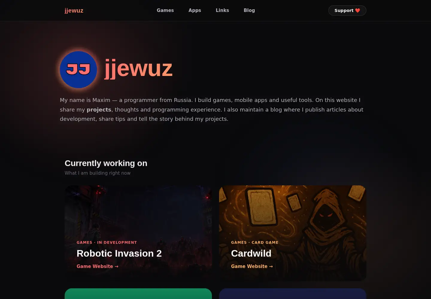 Screenshot of jjewuz.com