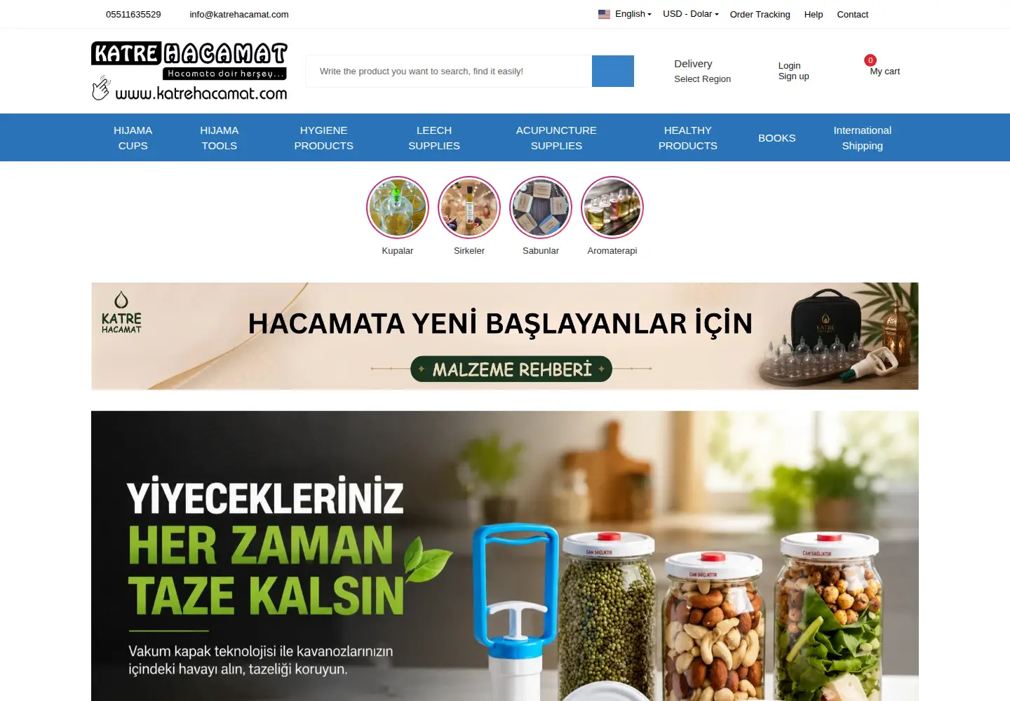 Screenshot of katrehacamat.com
