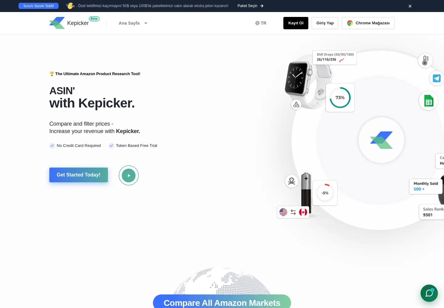 Captured homepage of kepicker.com in the current scan