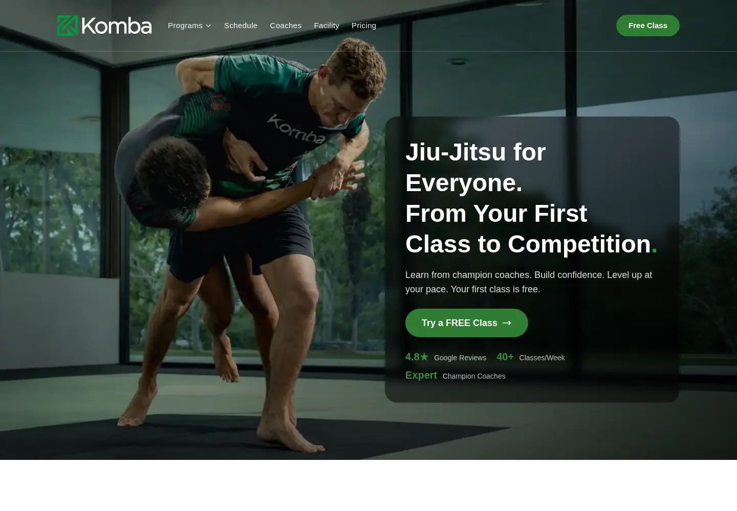 Screenshot of komba.com