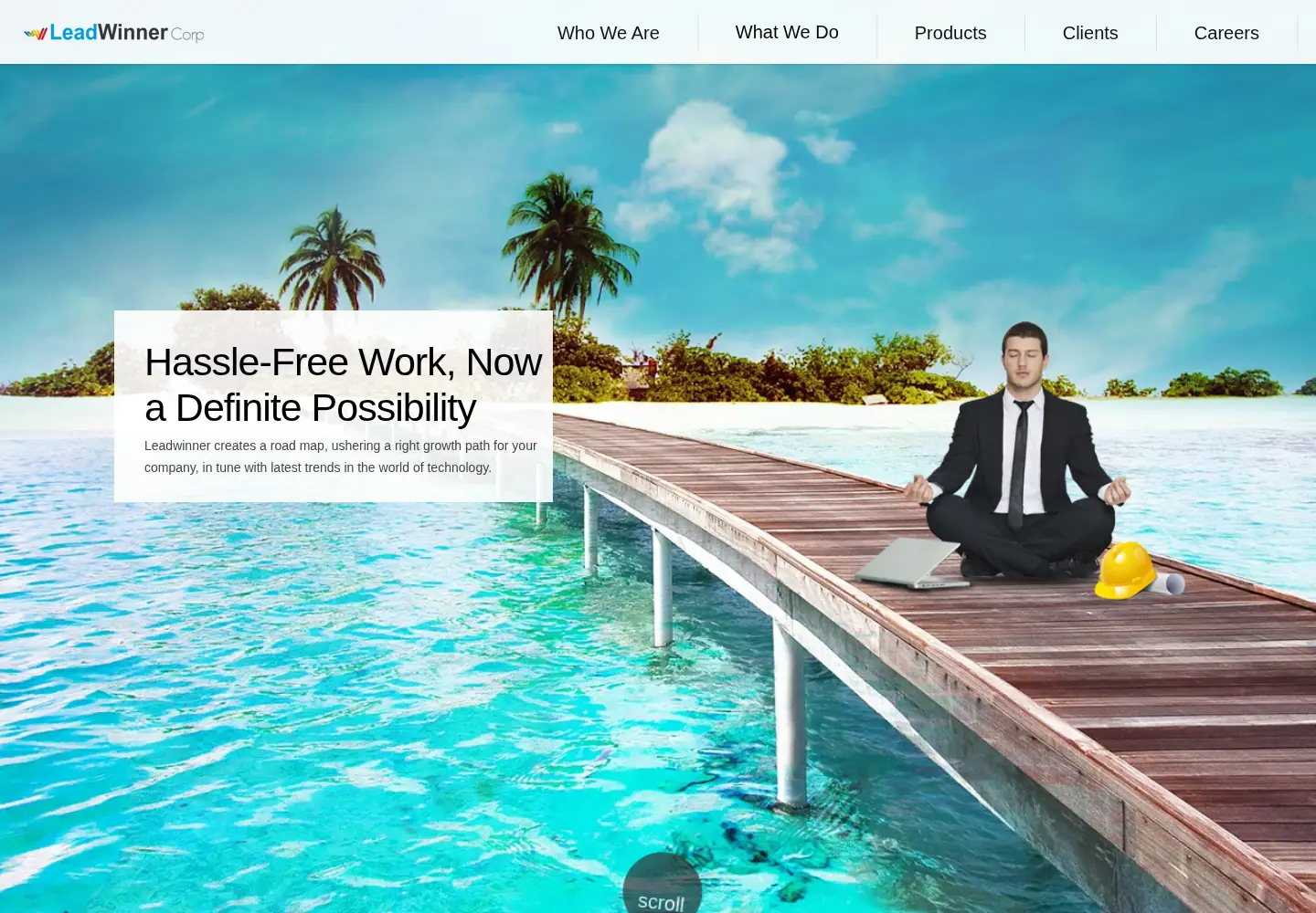 Screenshot of leadwinner.com