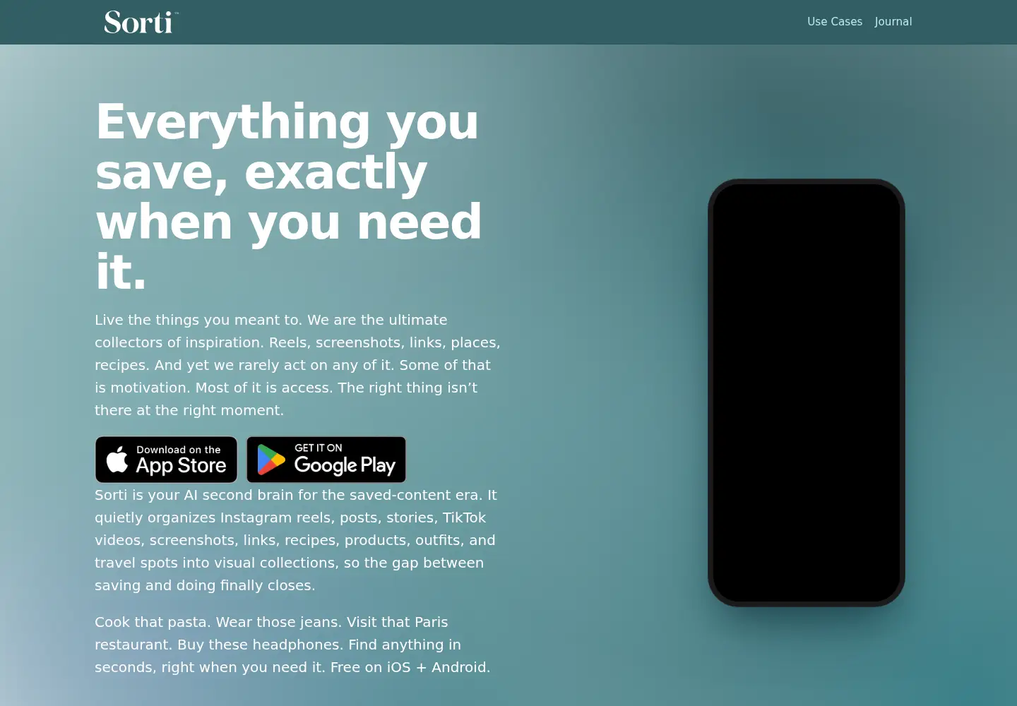 Screenshot of letitsorti.com