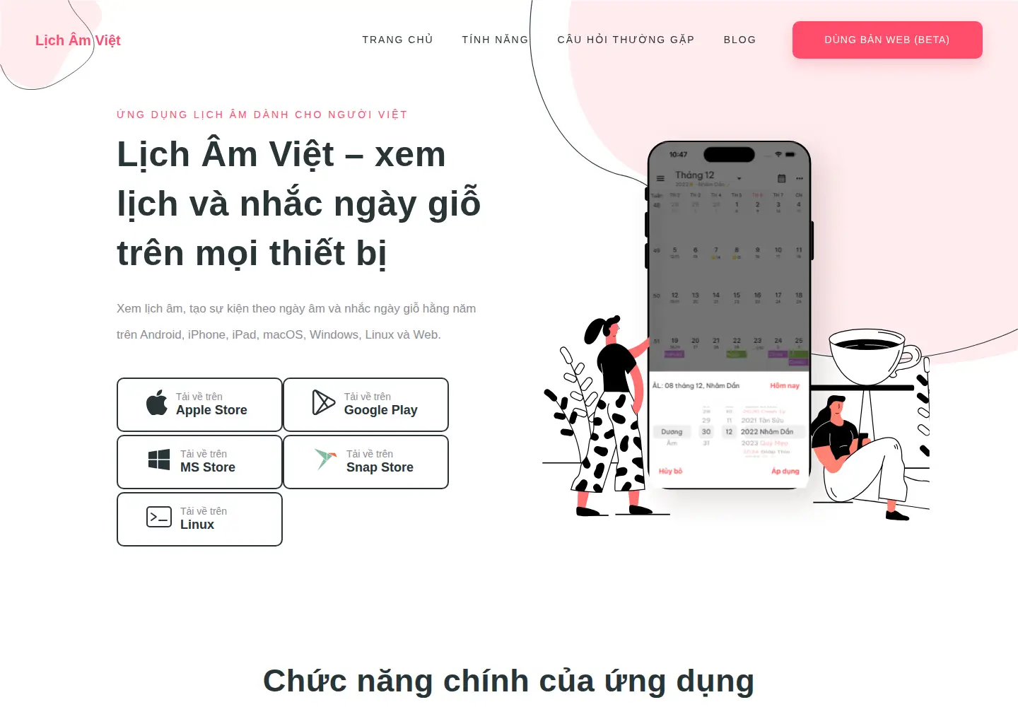 Screenshot of lichamviet.com
