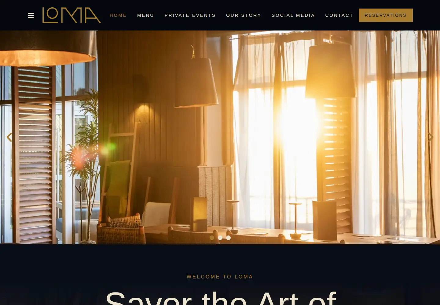 Captured homepage of lomamx.com in the current scan
