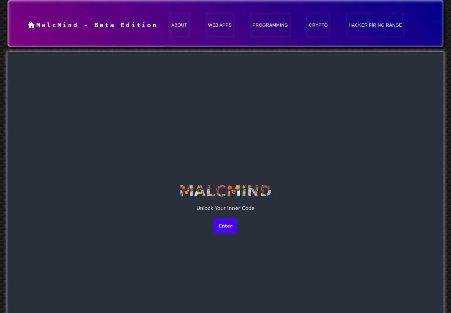 Screenshot of malcmind.com