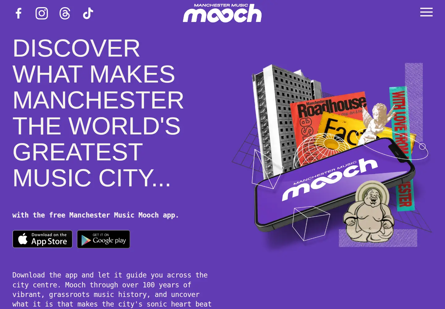 Captured homepage of manchestermusicmooch.com in the current scan