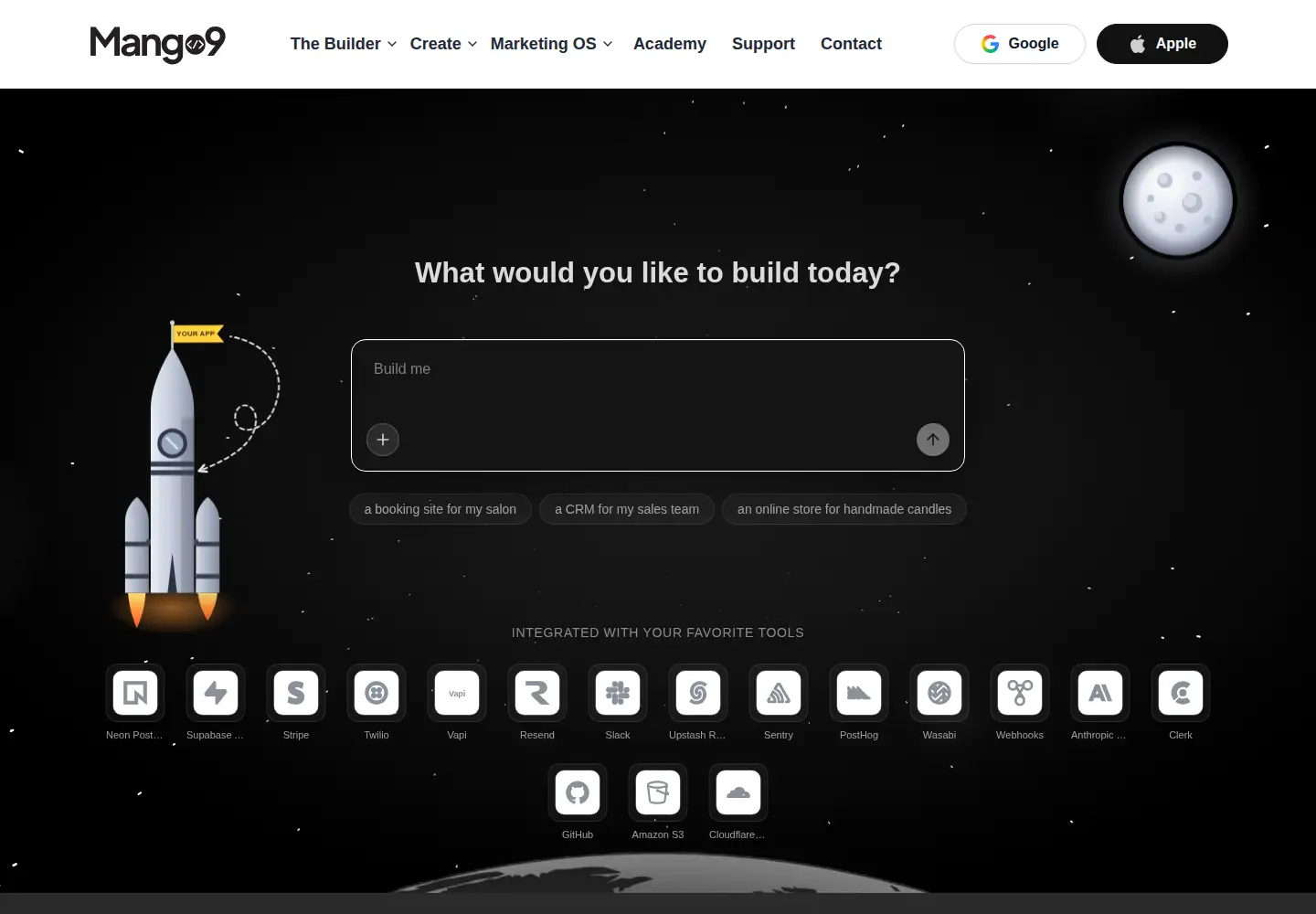 Screenshot of mango9.com