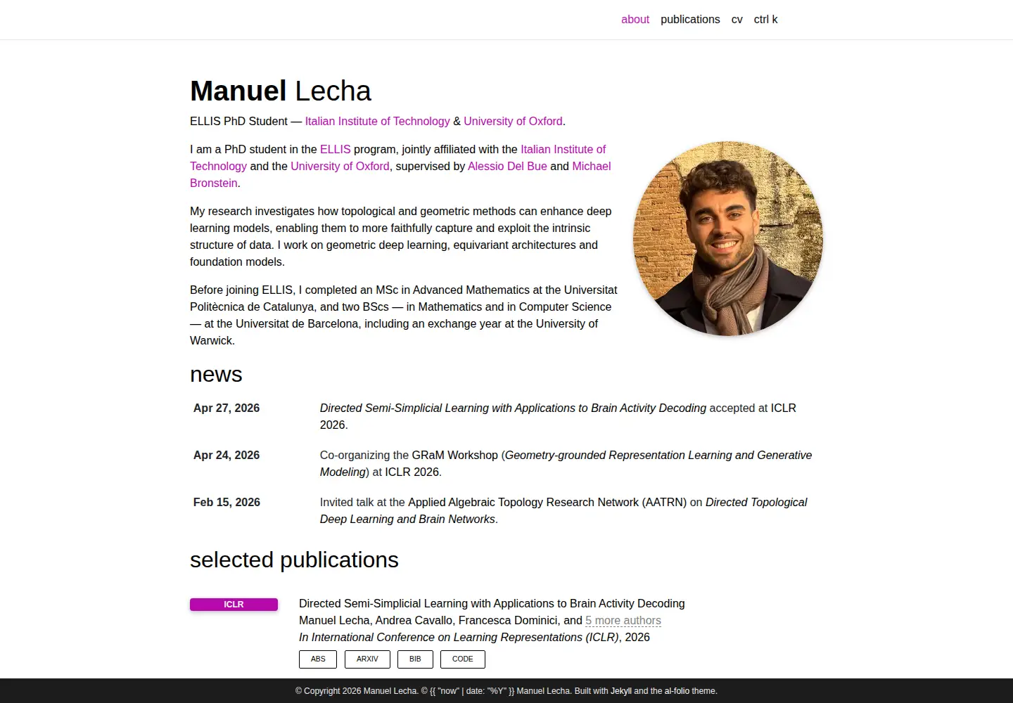 Screenshot of manuellecha.com