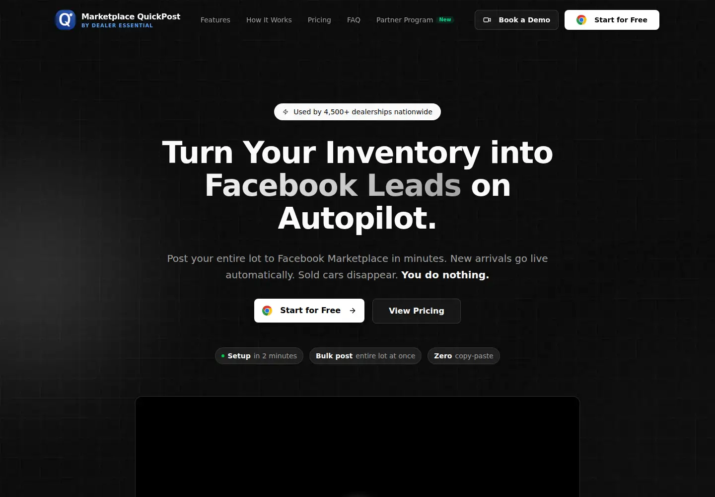 Screenshot of marketplacequickpost.com