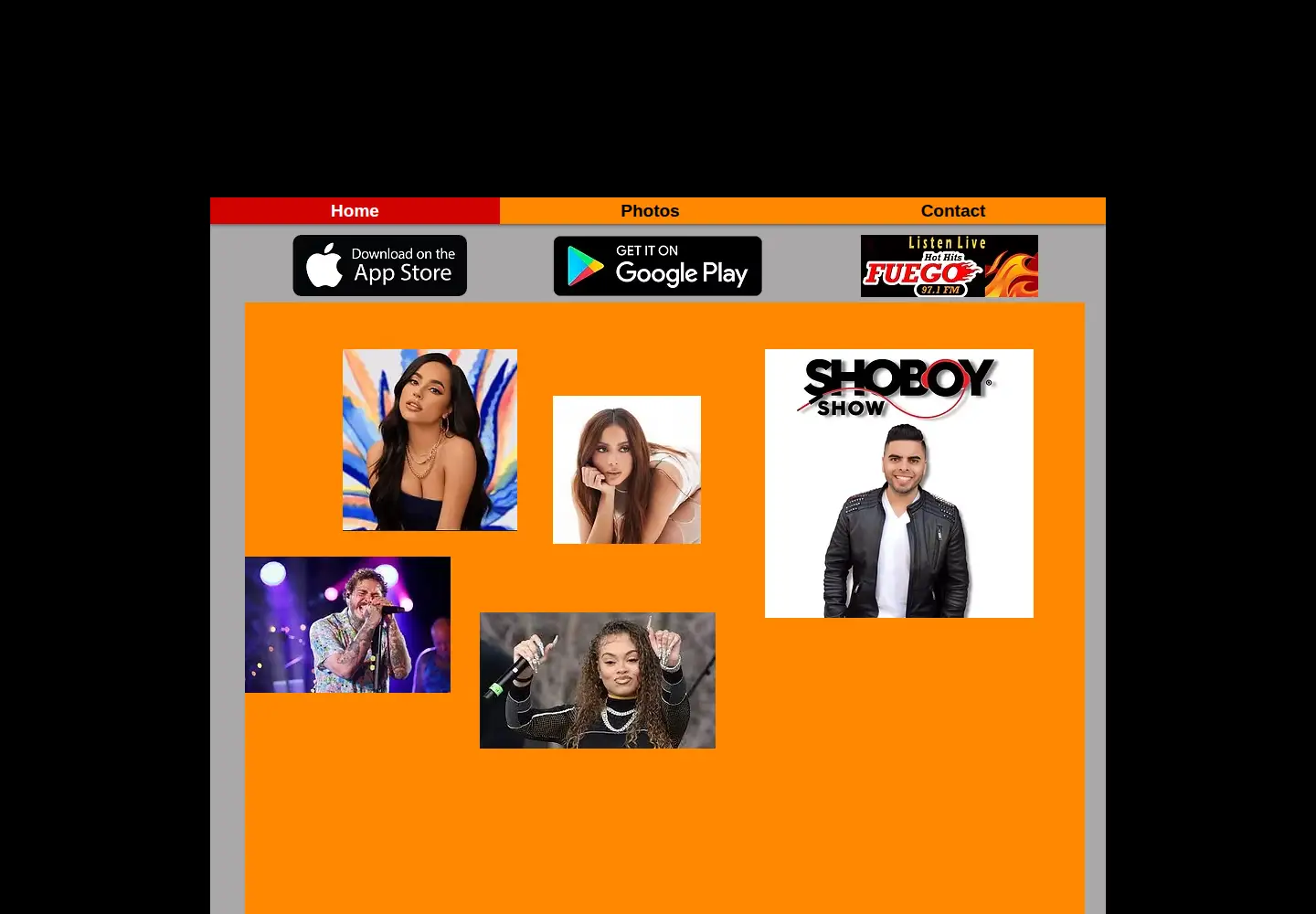 Screenshot of mega971.com