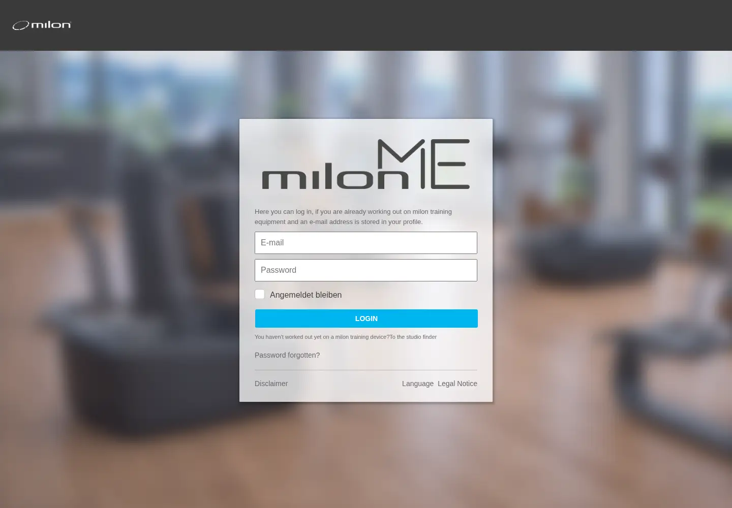 Screenshot of milonme.com