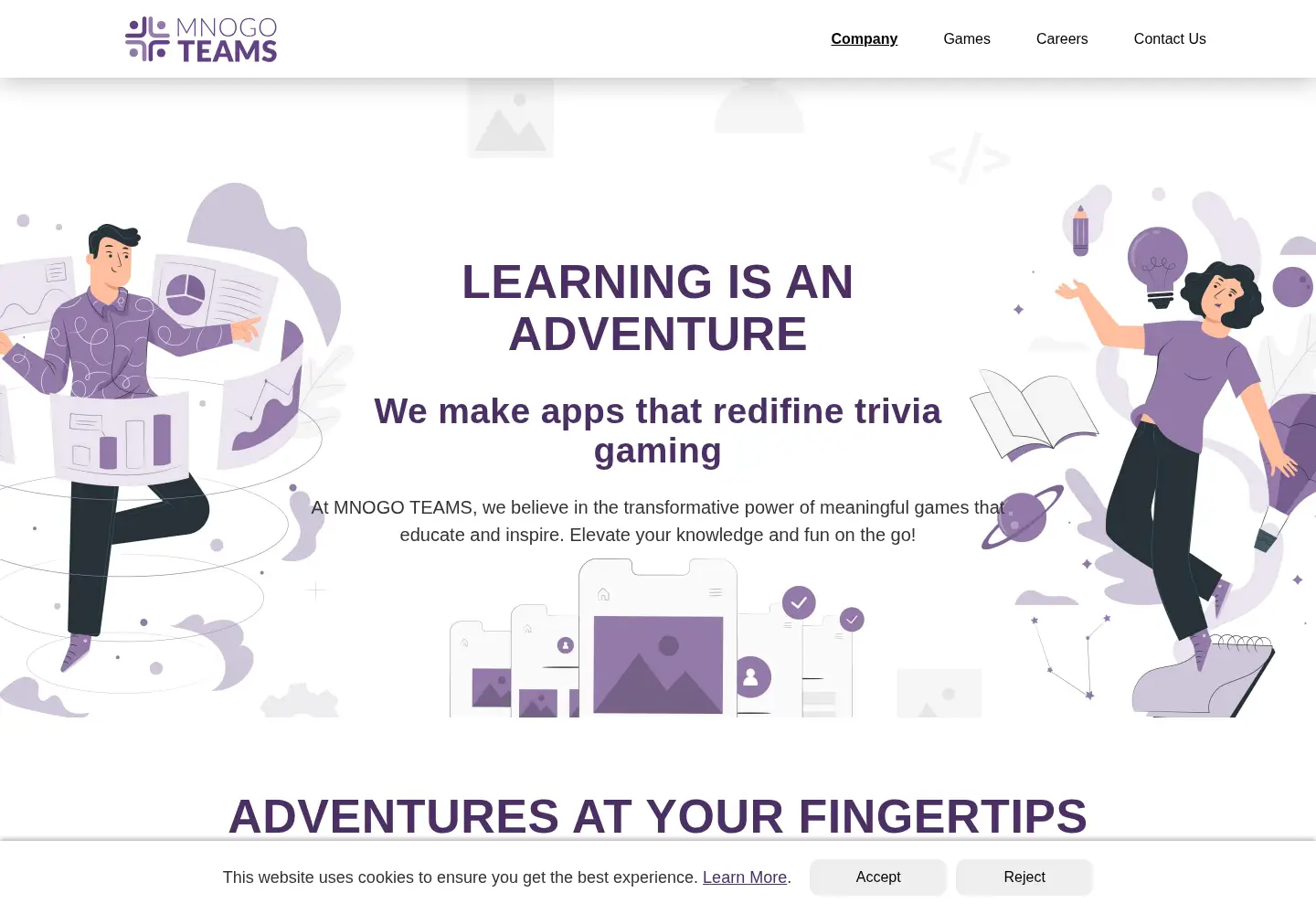 Screenshot of mnogoteams.com