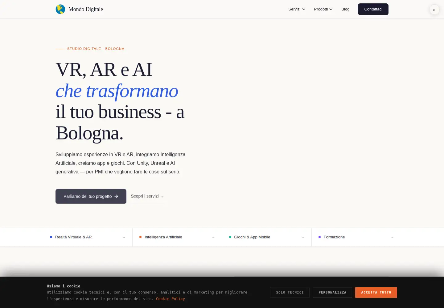 Screenshot of mondodigitale.com