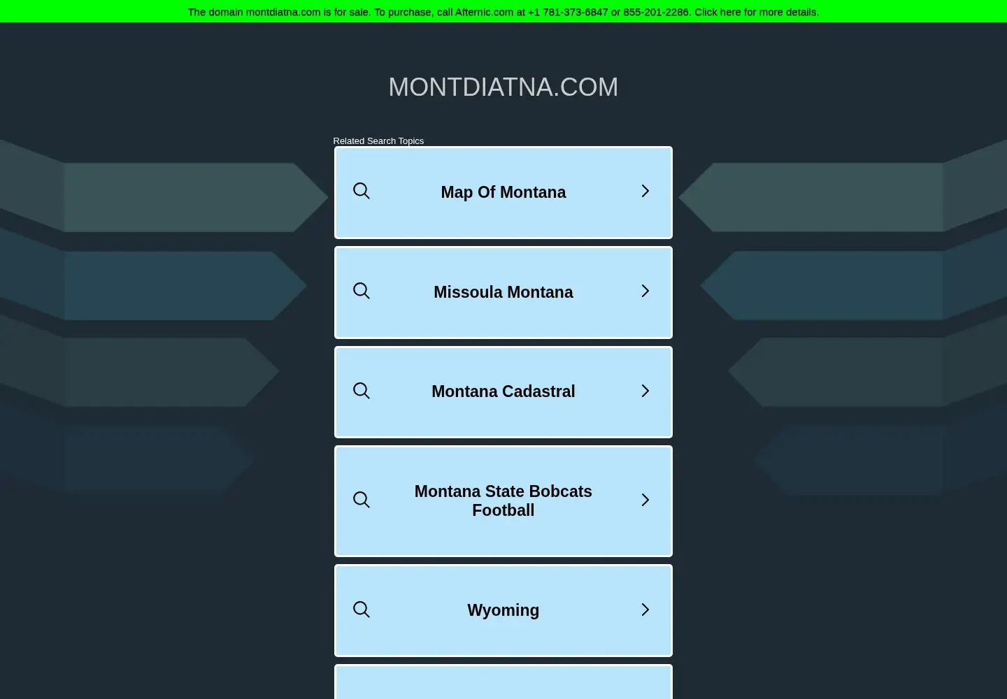 Captured homepage of montdiatna.com in the current scan