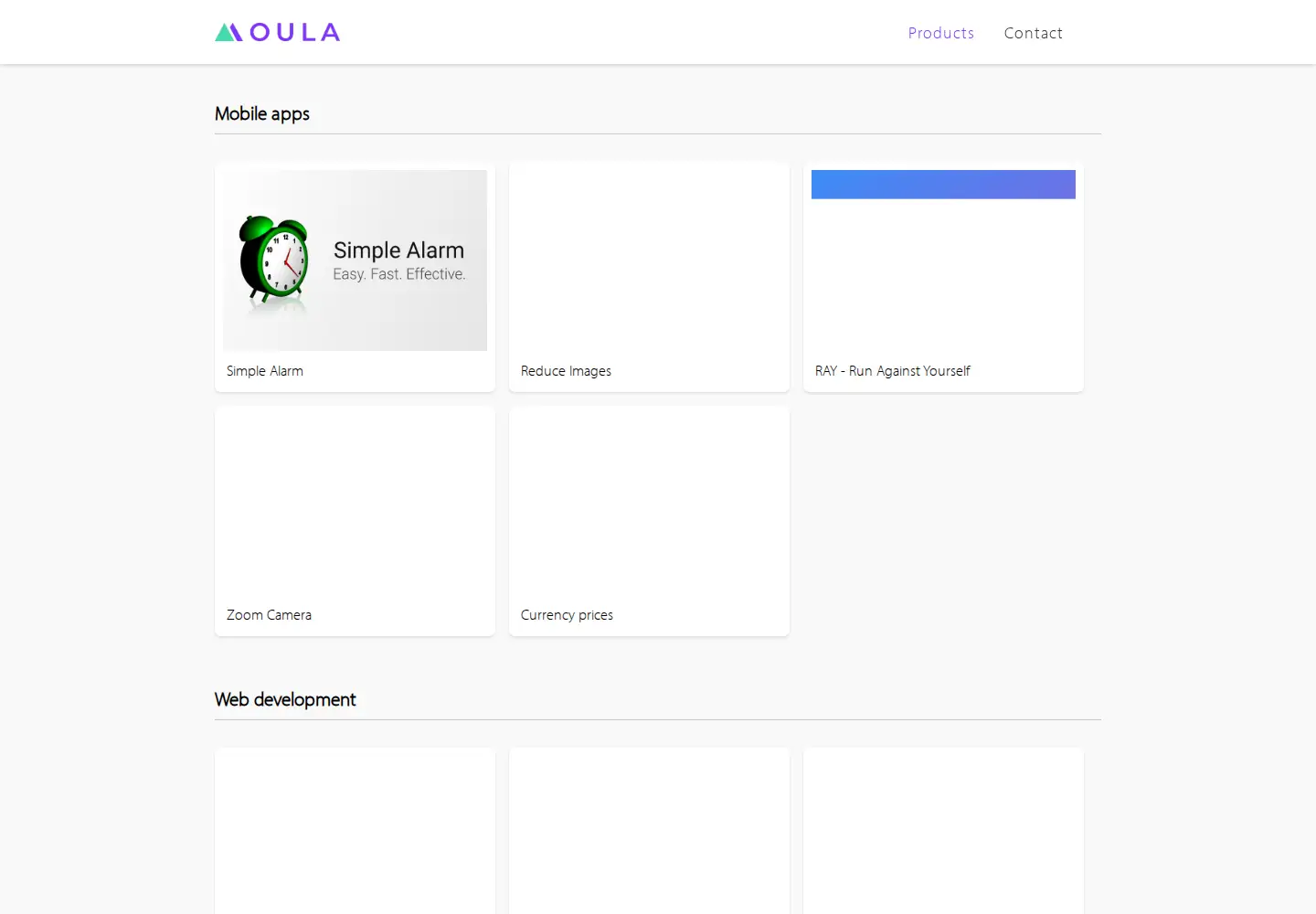Screenshot of moulasoftware.com