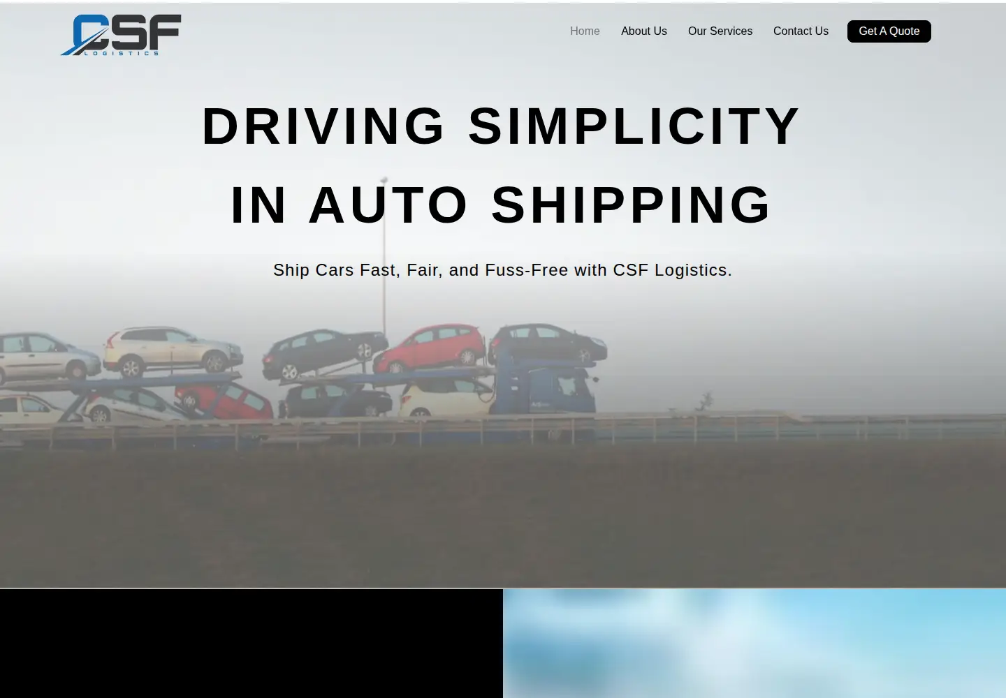 Screenshot of movecsf.com
