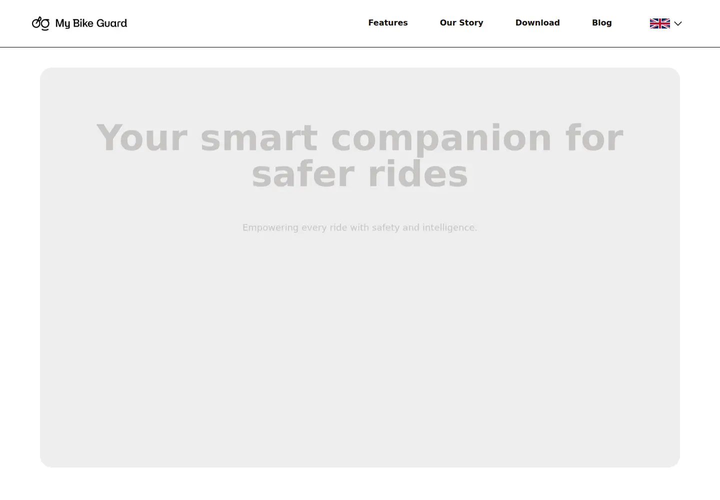 Screenshot of mybikeguard.com