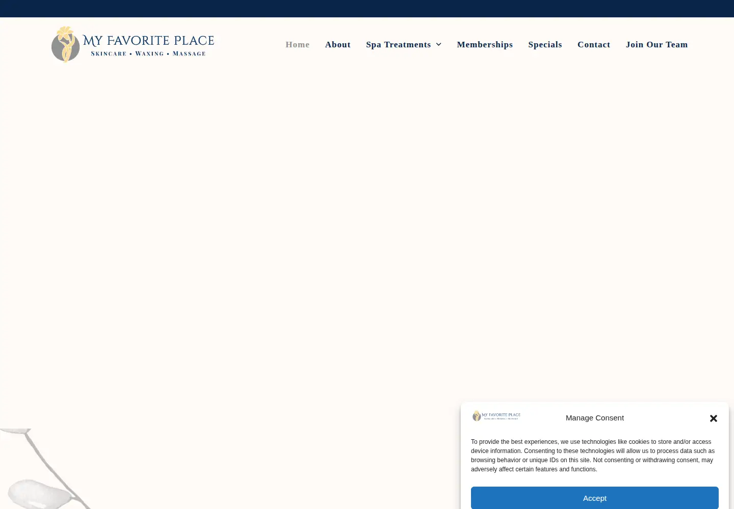 Screenshot of myfavoriteplacespa.com