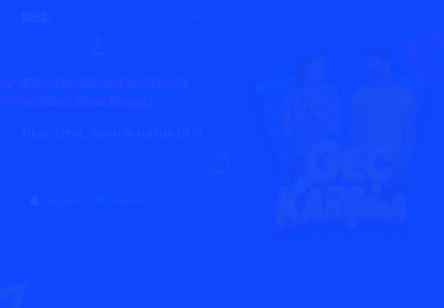 Captured homepage of nblgames.com in the current scan