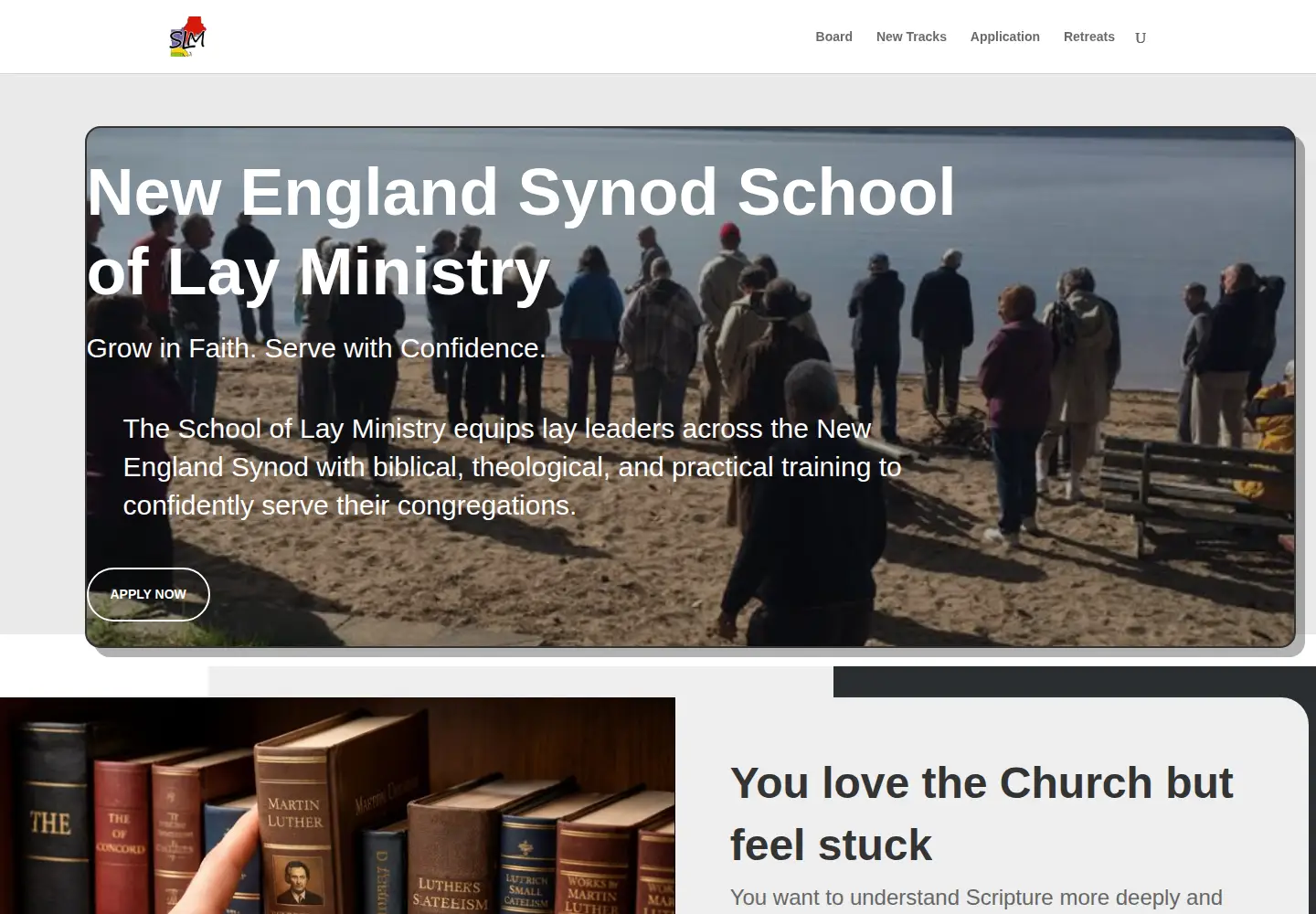Captured homepage of nesynod-slm.com in the current scan