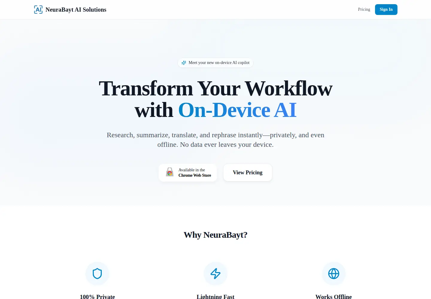 Screenshot of neurabayt.com