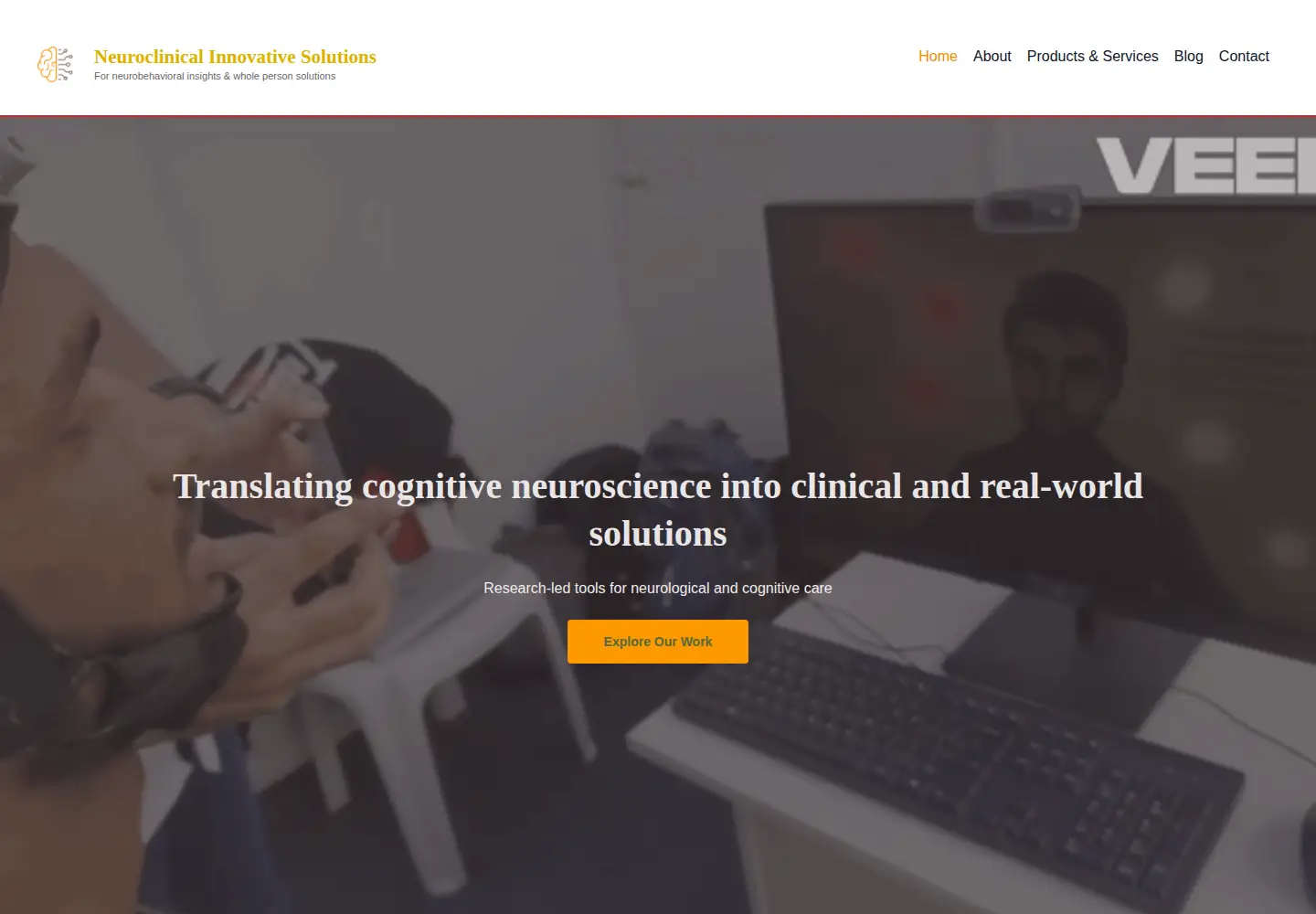 Captured homepage of neuroinnovativesolutions.com in the current scan