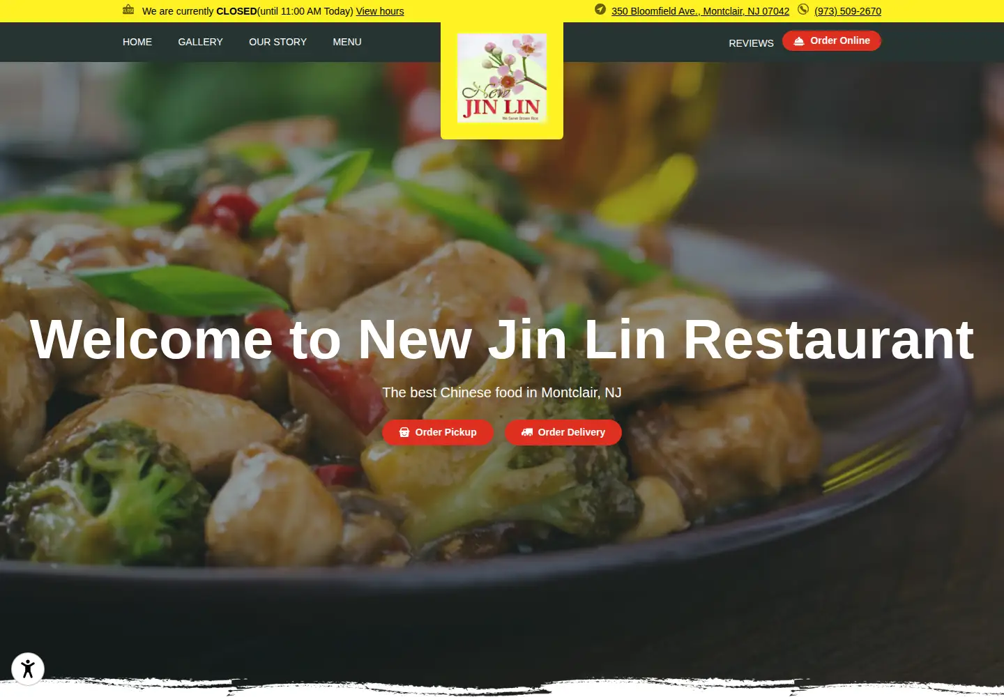 Screenshot of newjinlin-nj.com