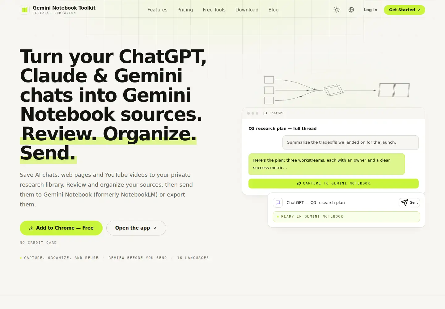 Screenshot of notebooktoolkit.com