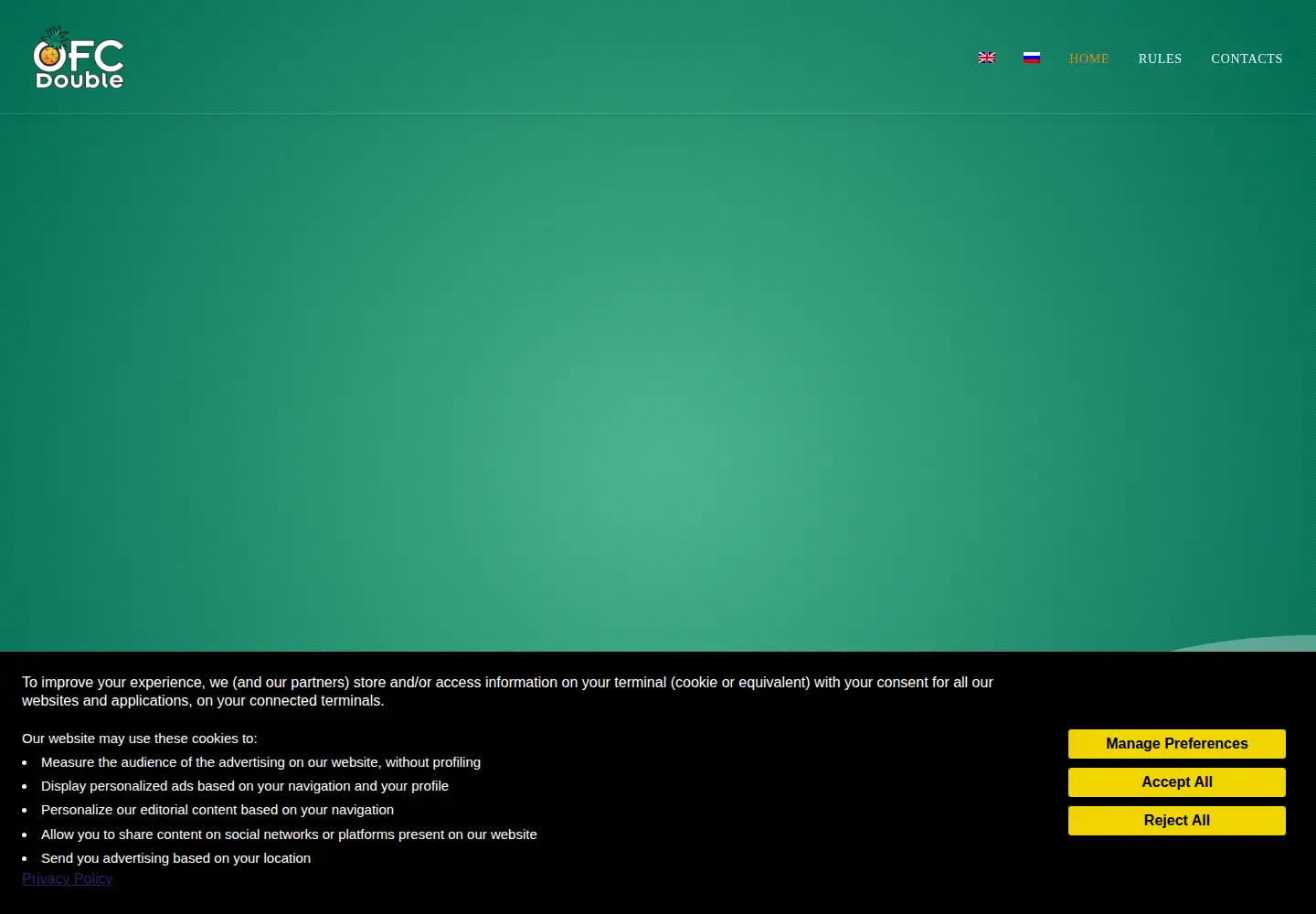 Screenshot of ofcdouble.com