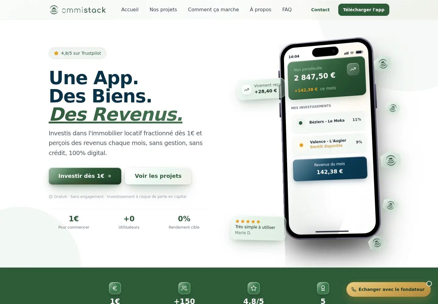 Screenshot of ommistack.com