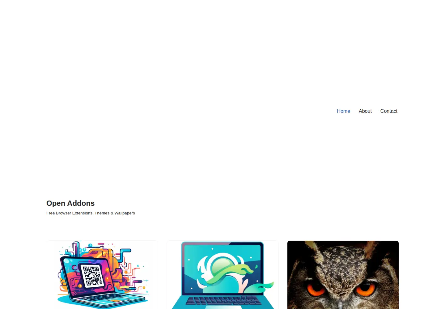 Screenshot of openaddons.com