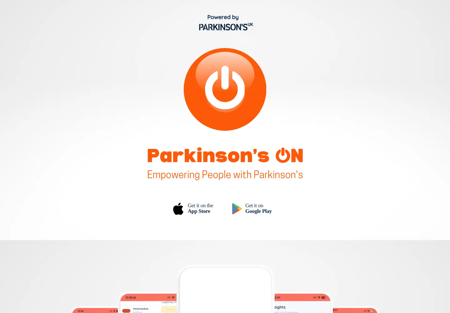 Screenshot of parkinsonson.com