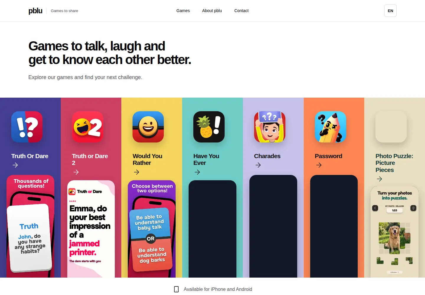 Screenshot of pblu-developers.com