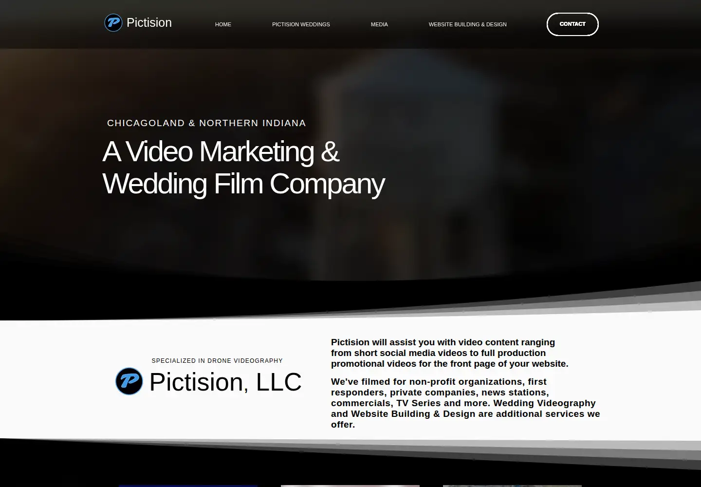 Screenshot of pictision.com
