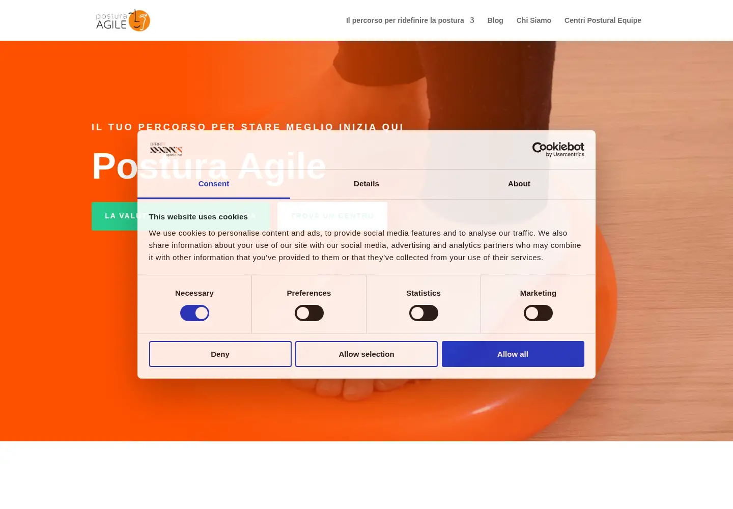 Screenshot of posturaagile.com