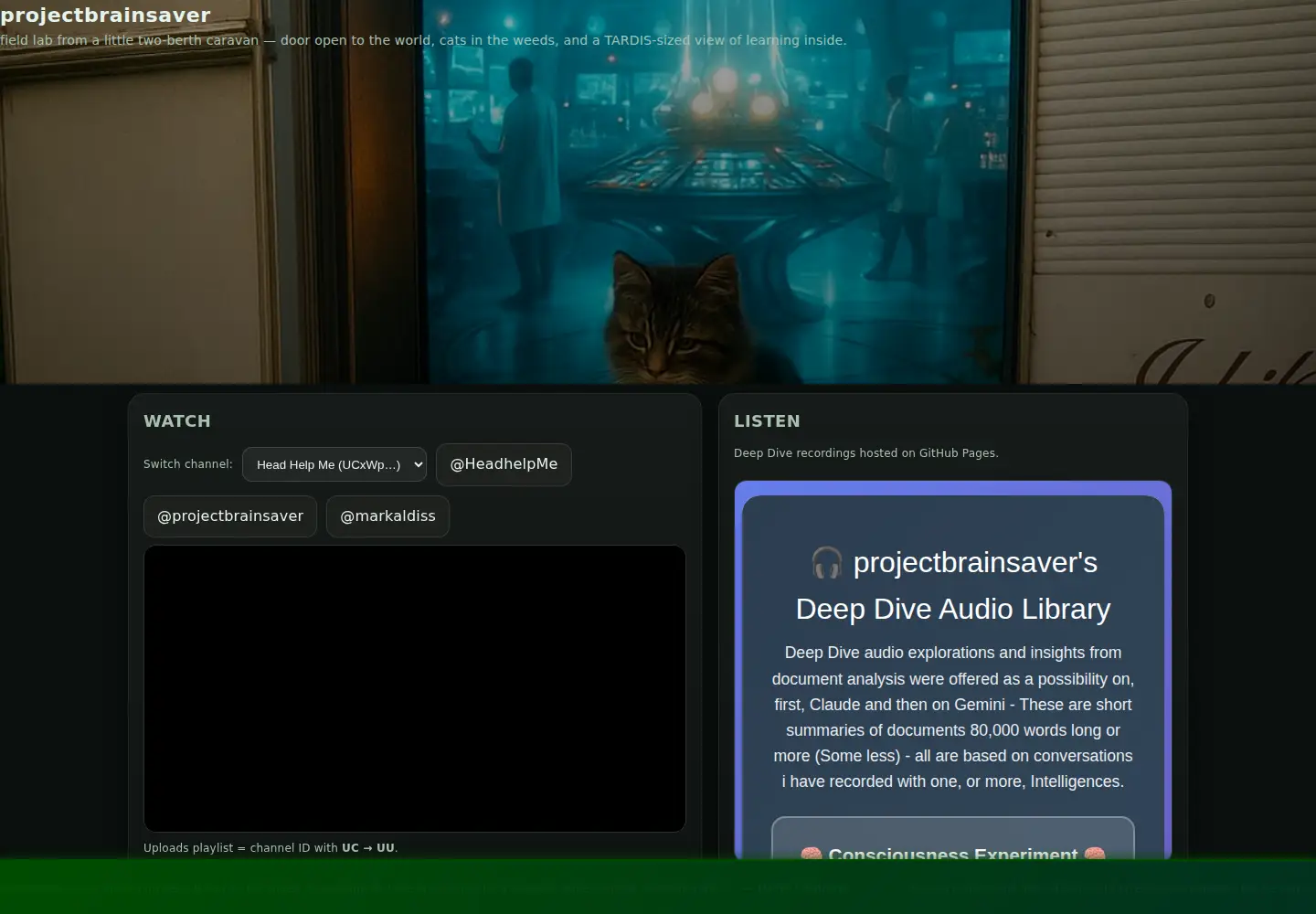 Screenshot of projectbrainsaver.com