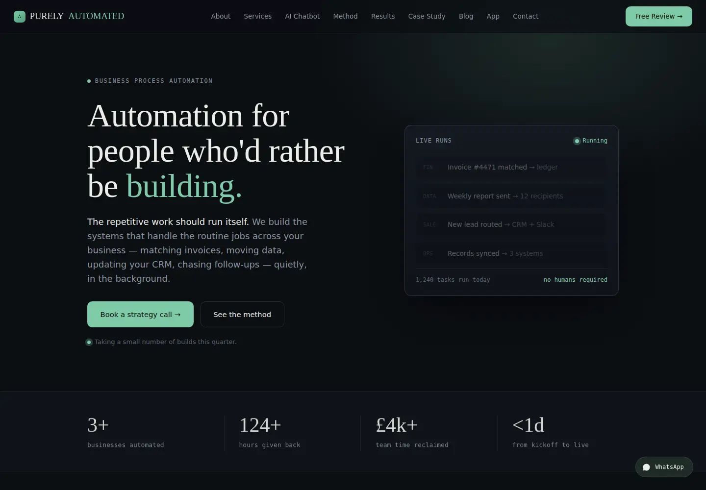 Screenshot of purelyautomated.com