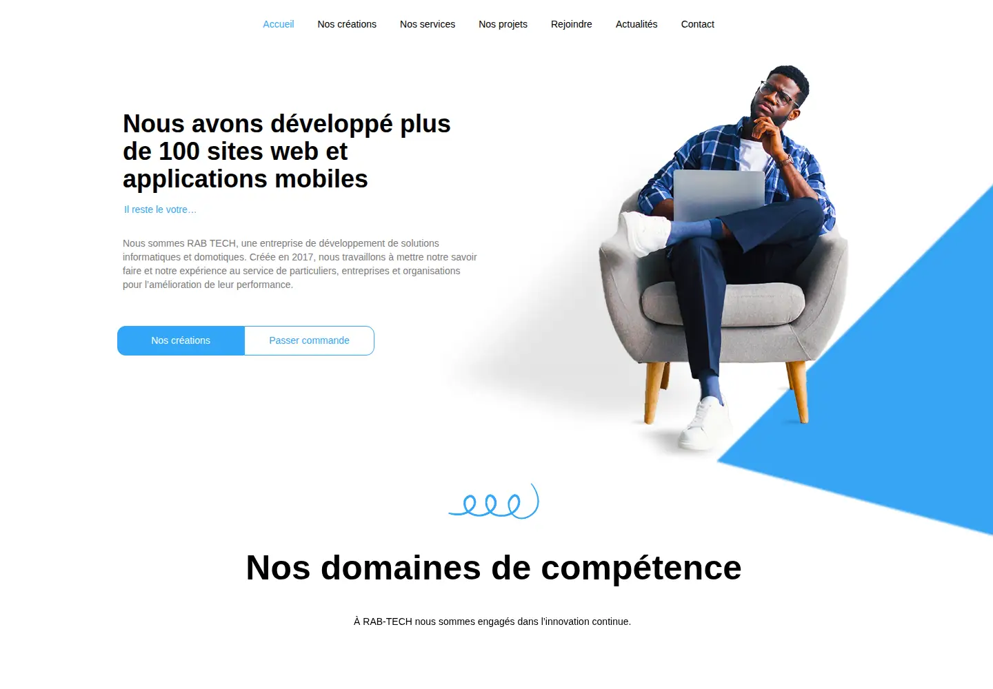 Screenshot of rab-tech.com
