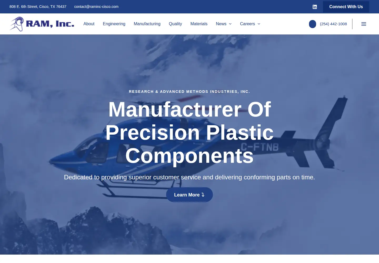Screenshot of raminc-cisco.com