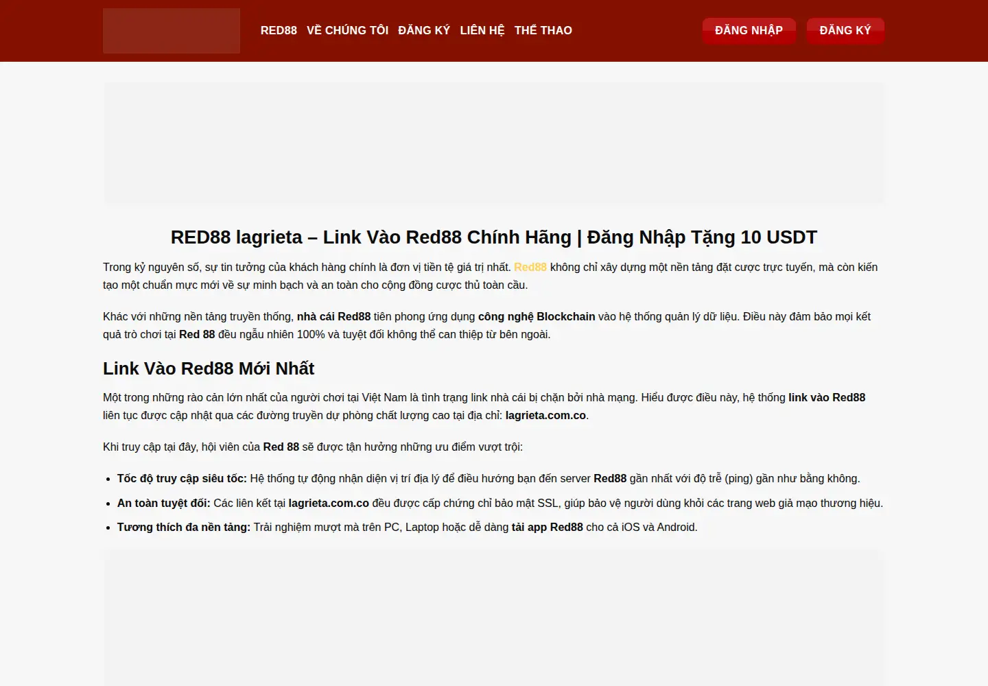 Captured homepage of red8868.com in the current scan
