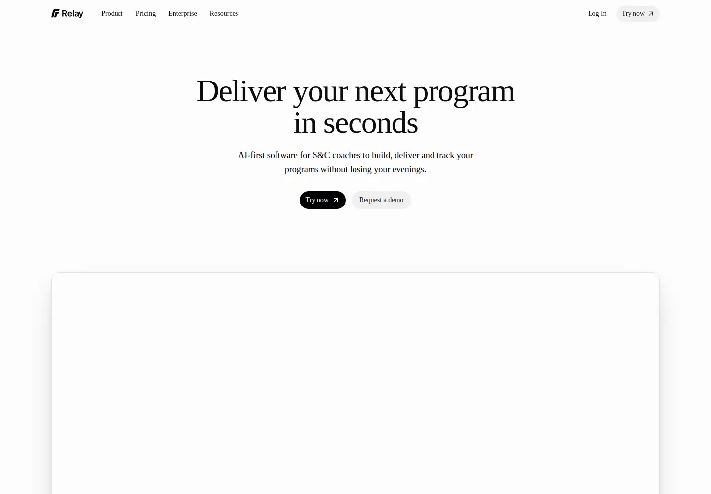 Screenshot of relayathletic.com